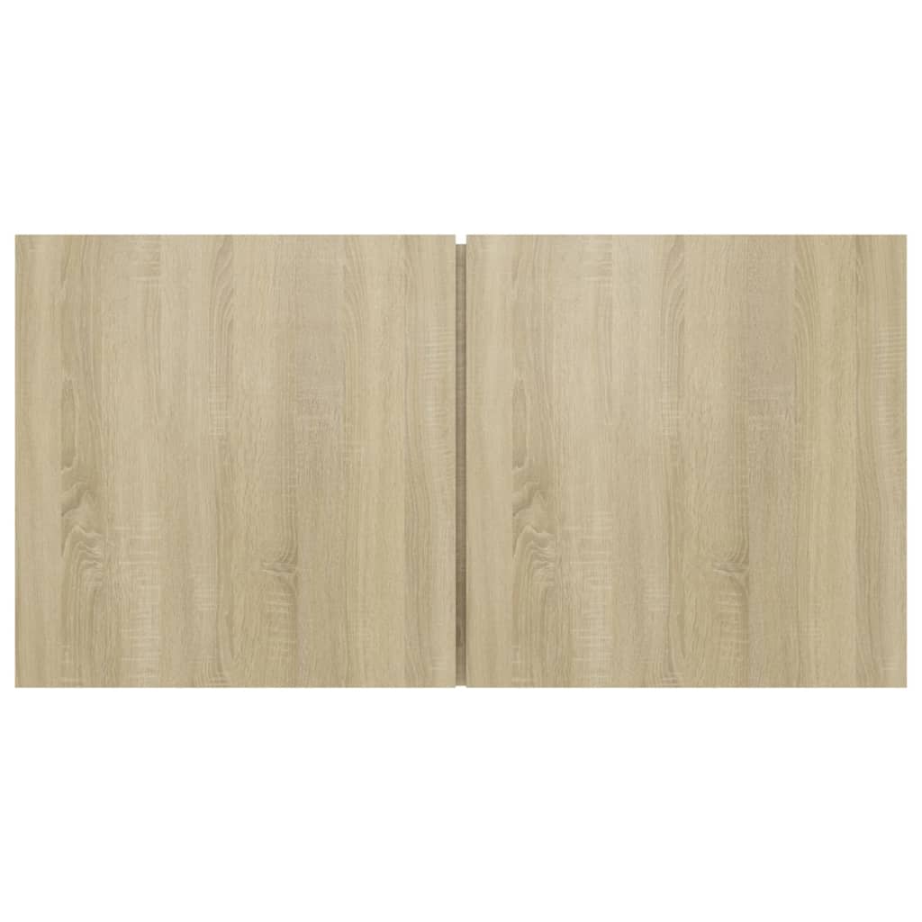 3078961 vidaXL 8 Piece TV Cabinet Set Sonoma Oak Engineered Wood (2x804518+804492)