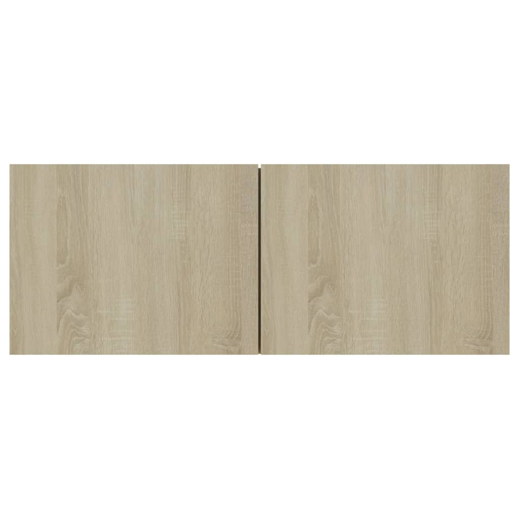 3078963 vidaXL 8 Piece TV Cabinet Set Sonoma Oak Engineered Wood (801475x4+804492)