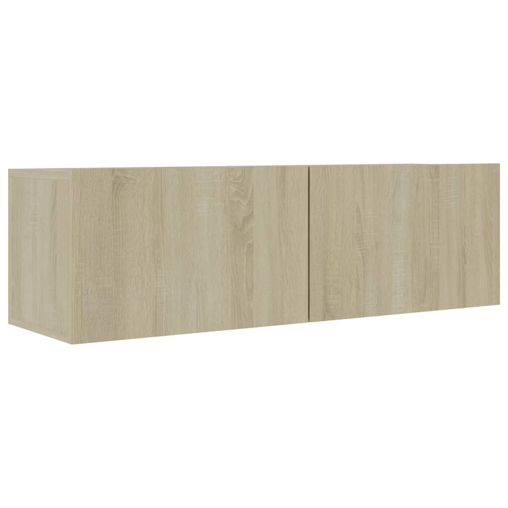 3078964 vidaXL 8 Piece TV Cabinet Set Sonoma Oak Engineered Wood (801484x4+804492)