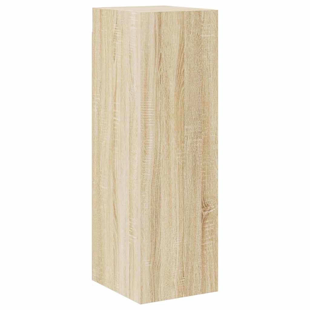 8 Piece TV Cabinet Set Sonoma Oak Engineered Wood