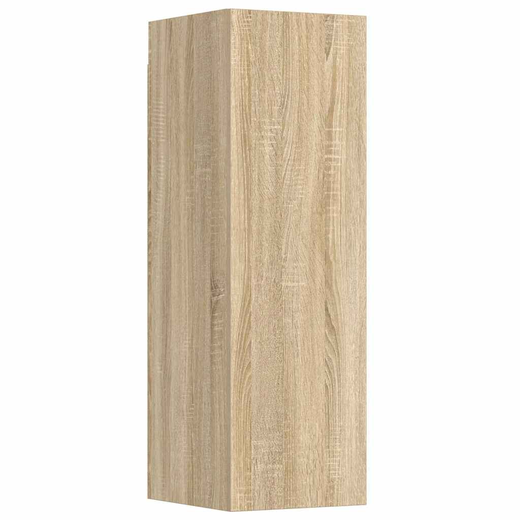 5 Piece TV Cabinet Set Sonoma Oak Engineered Wood