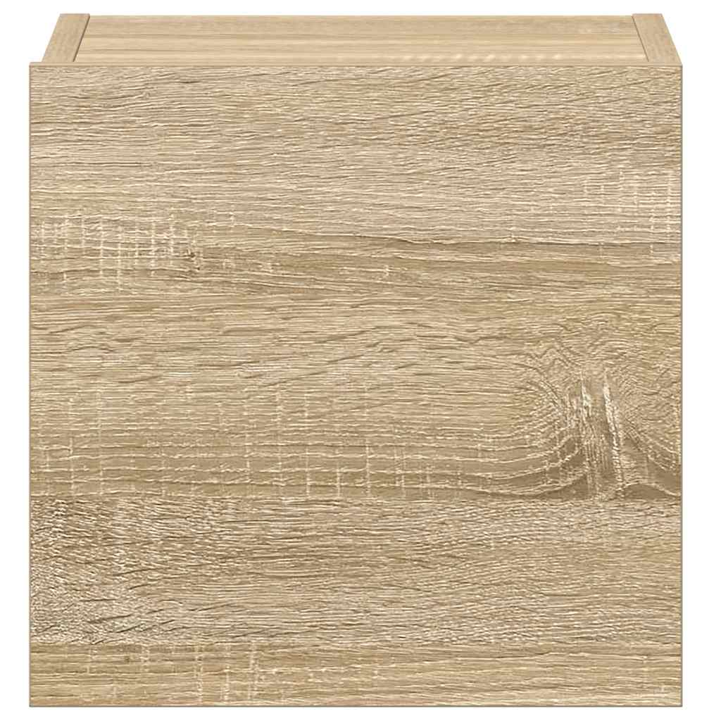 5 Piece TV Cabinet Set Sonoma Oak Engineered Wood