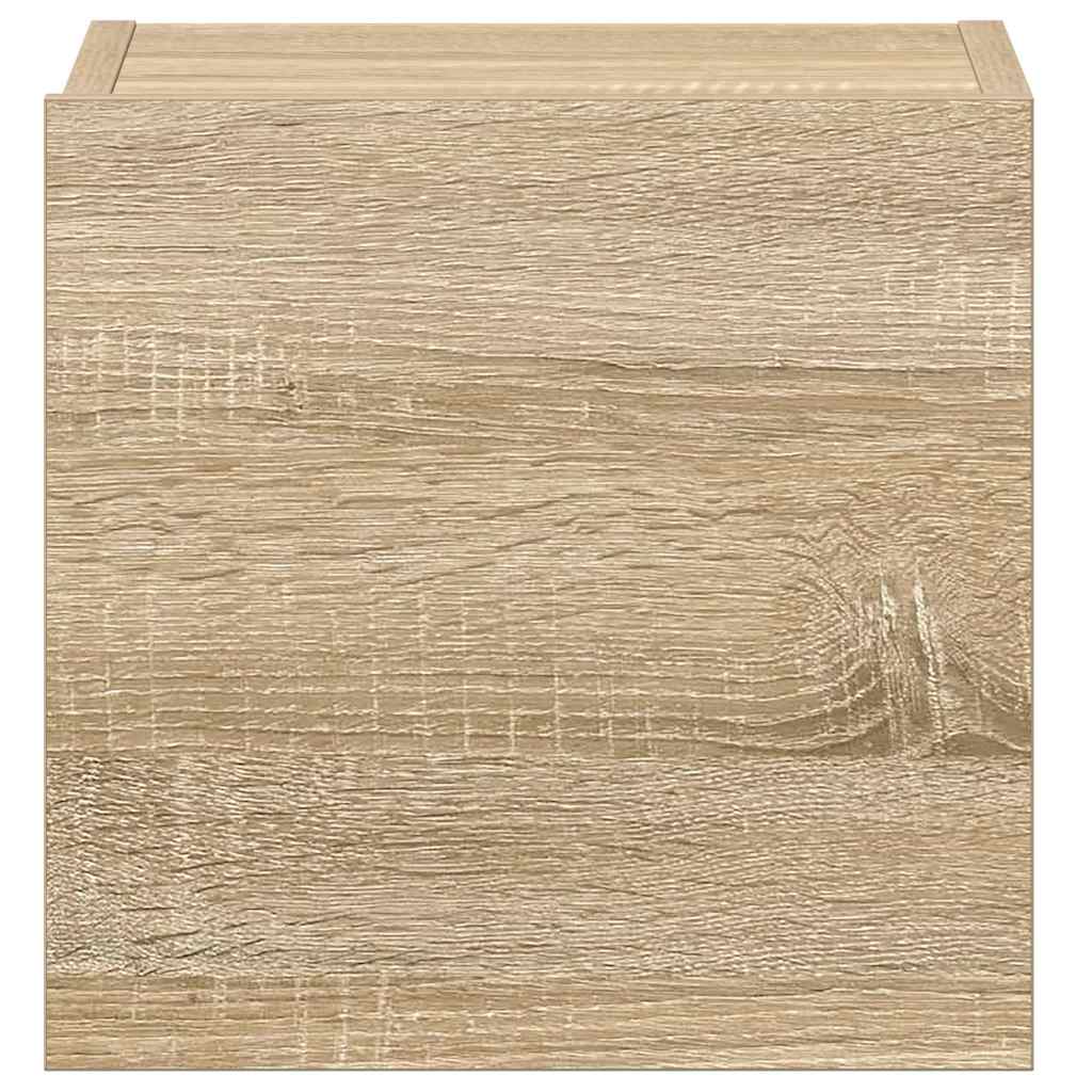 5 Piece TV Cabinet Set Sonoma Oak Engineered Wood