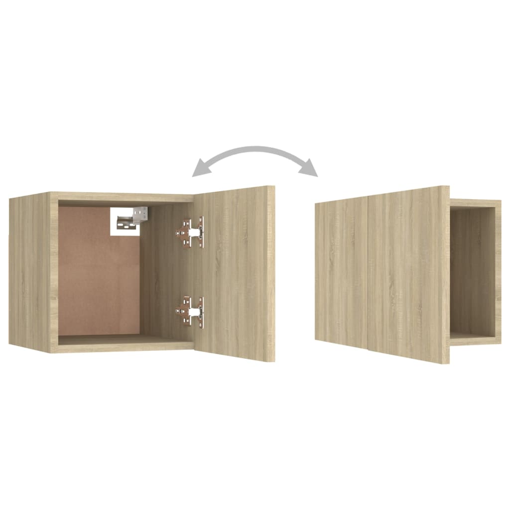 TV Cabinet | Sonoma Oak | Engineered Wood | Sonoma Oak TV Cabinet