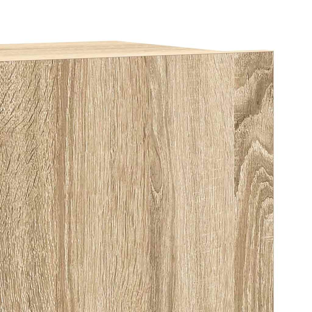 4 Piece TV Cabinet Set Sonoma Oak Engineered Wood