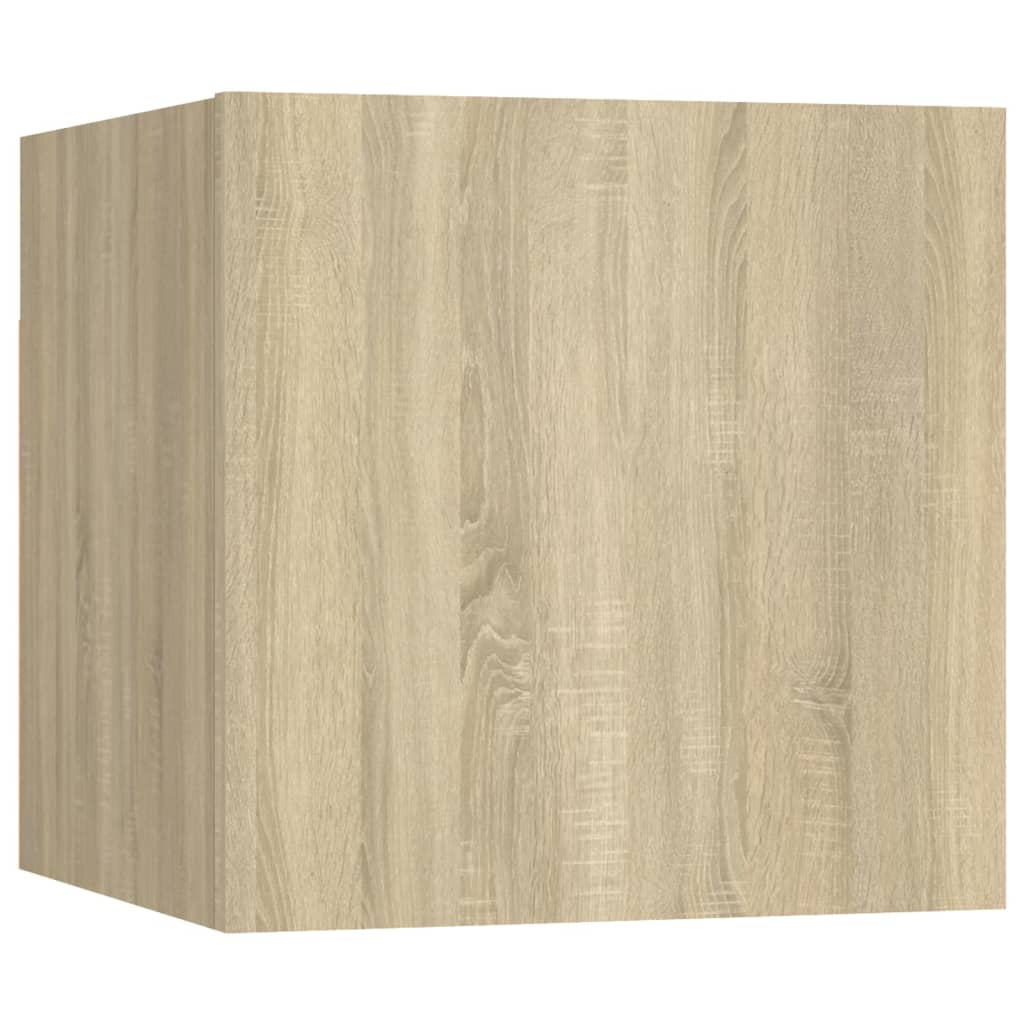 5 Piece TV Cabinet Sets Sonoma Oak Engineered Wood