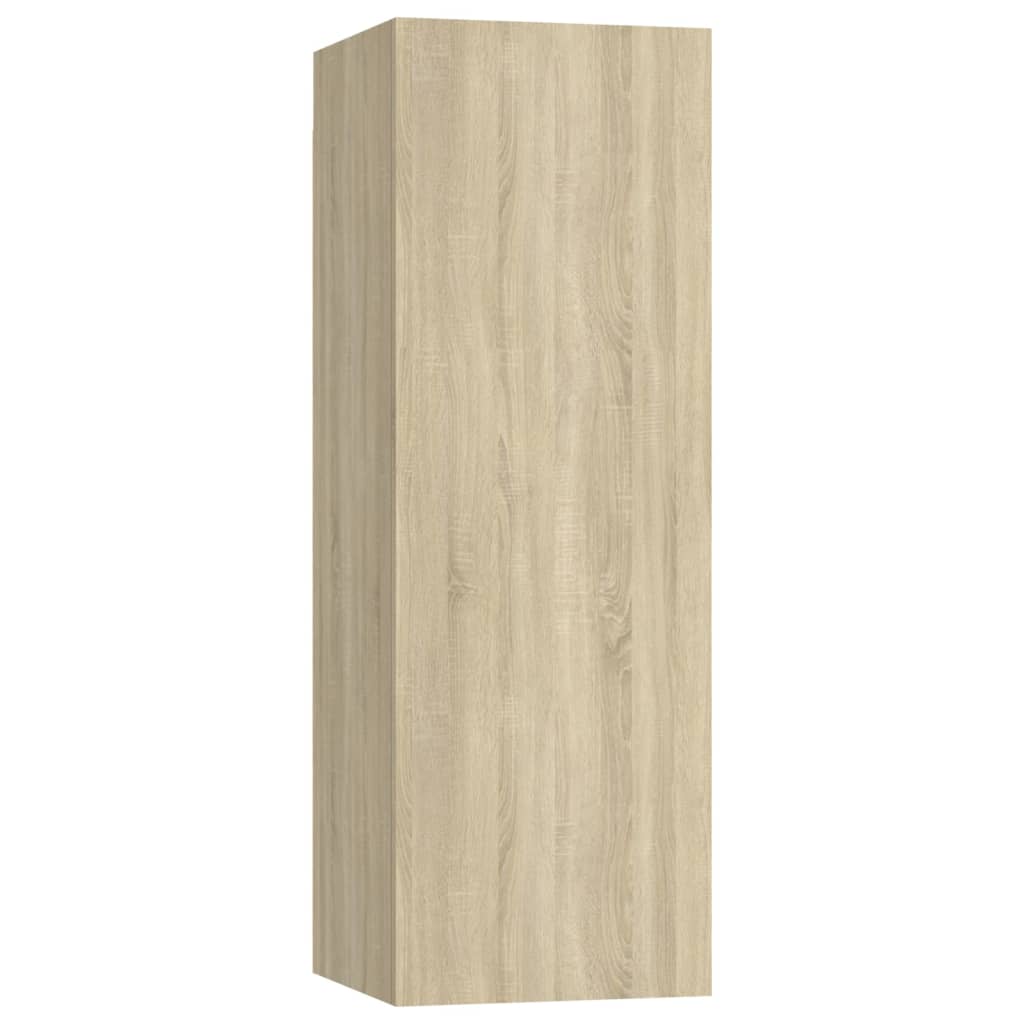5 Piece TV Cabinet Sets Sonoma Oak Engineered Wood