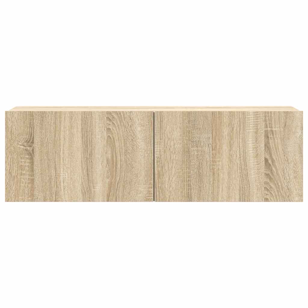6 Piece TV Cabinet Set Sonoma Oak Engineered Wood