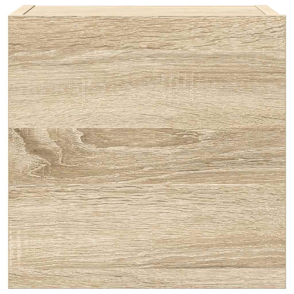 3079020 vidaXL 8 Piece TV Cabinet Set Sonoma Oak Engineered Wood (801475x4+803351+804491)