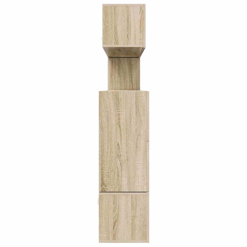 10 Piece TV Cabinet Set Sonoma Oak Engineered Wood