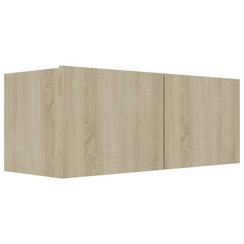 6 Piece TV Cabinet Set Sonoma Oak Engineered Wood