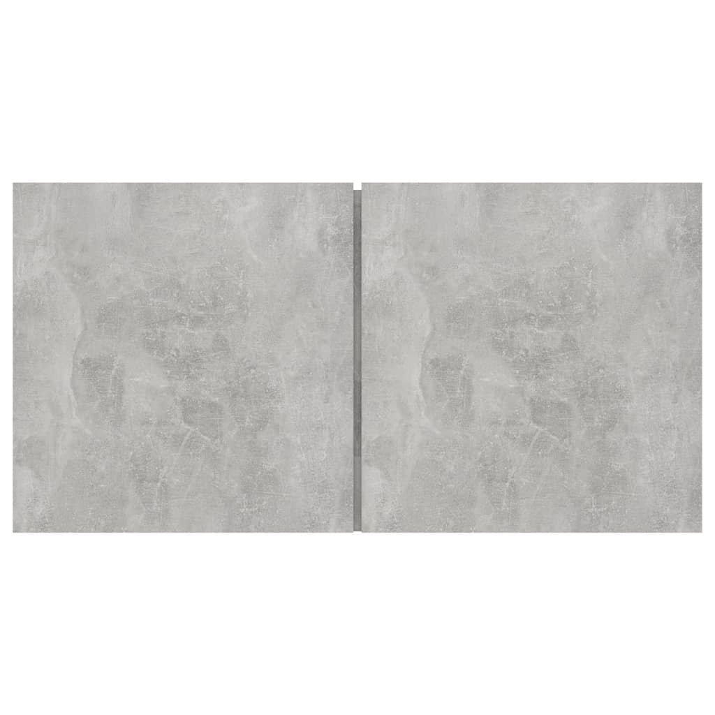 3079066 vidaXL 8 Piece TV Cabinet Set Concrete Grey Engineered Wood (2x804521+804495)