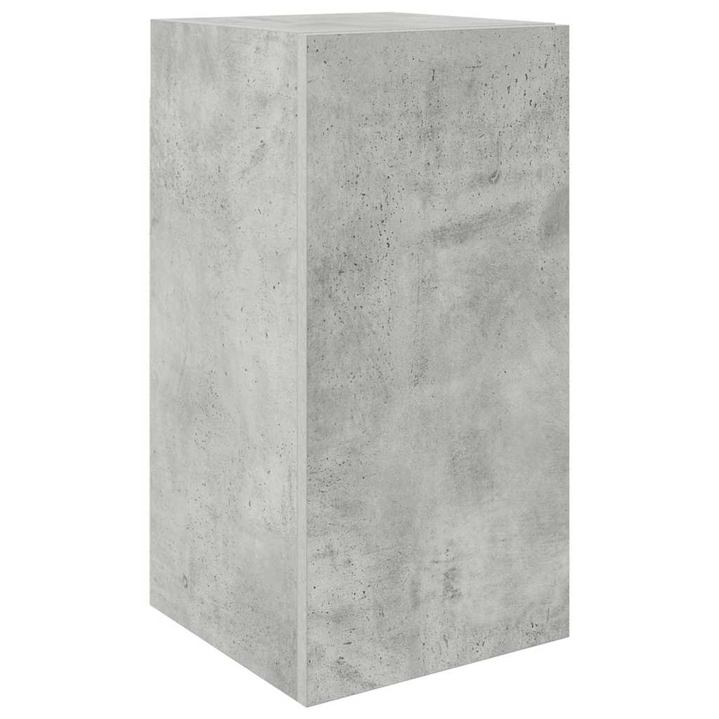 6 Piece TV Cabinet Set Concrete Grey Engineered Wood
