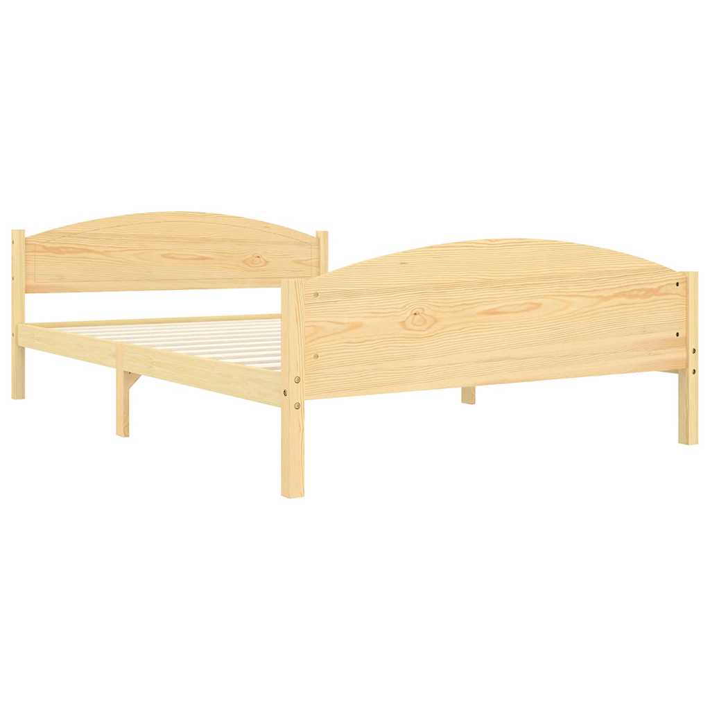 Bed Frame | Natural wood | Solid pine wood, plywood | 160 x 200 cm