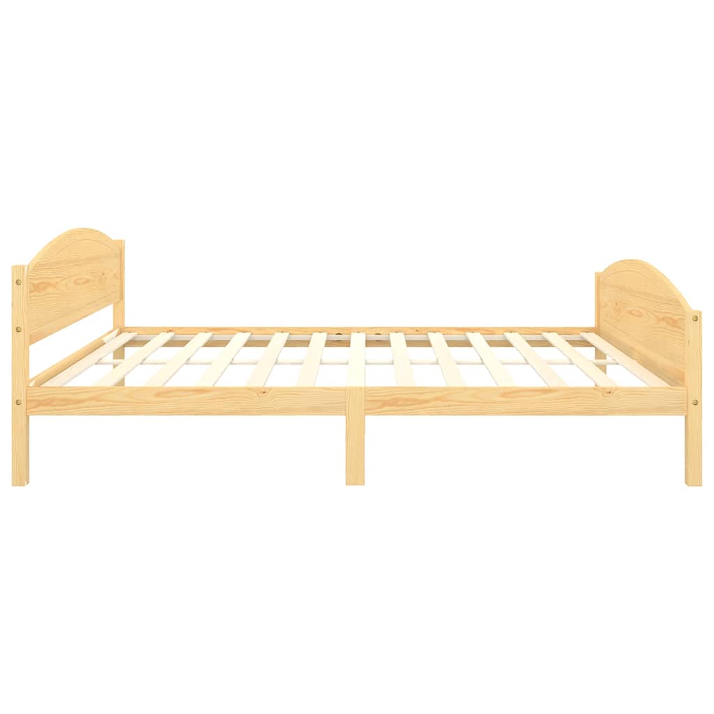 Bed Frame | Natural wood | Solid pine wood, plywood | 160 x 200 cm