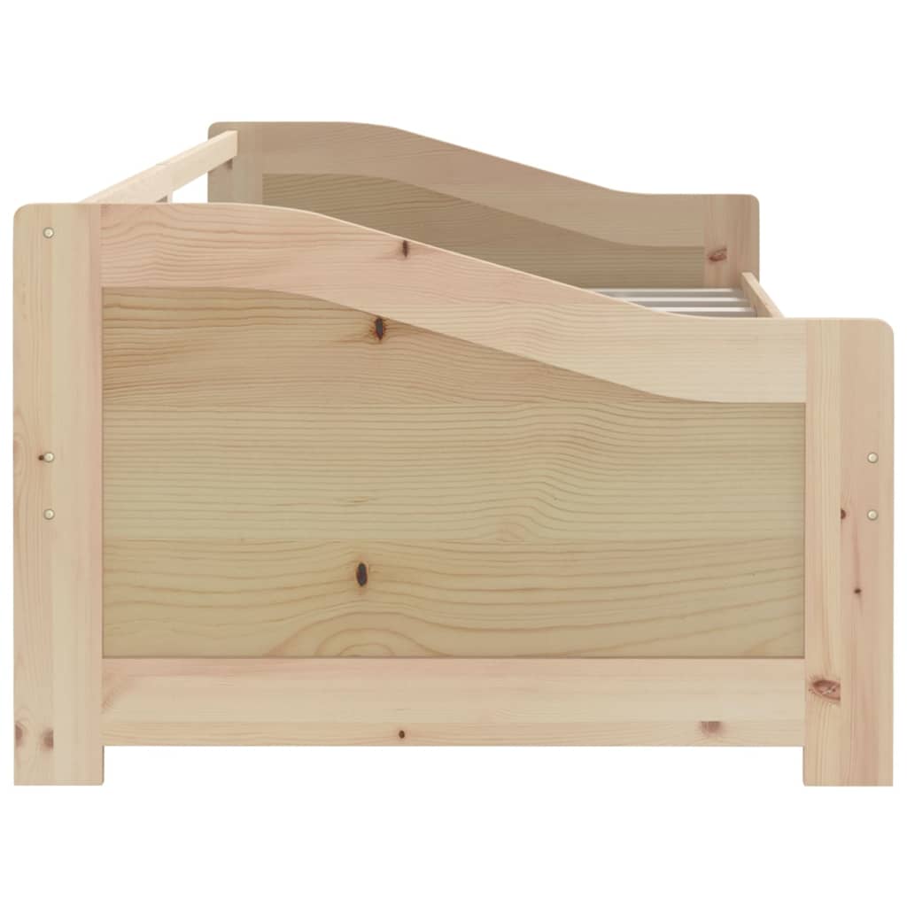 Day Bed | Natural Pine | Solid pinewood | 90x200 cm