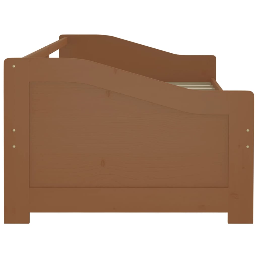 Day Bed | Honey brown | Solid pinewood | 3-Seater