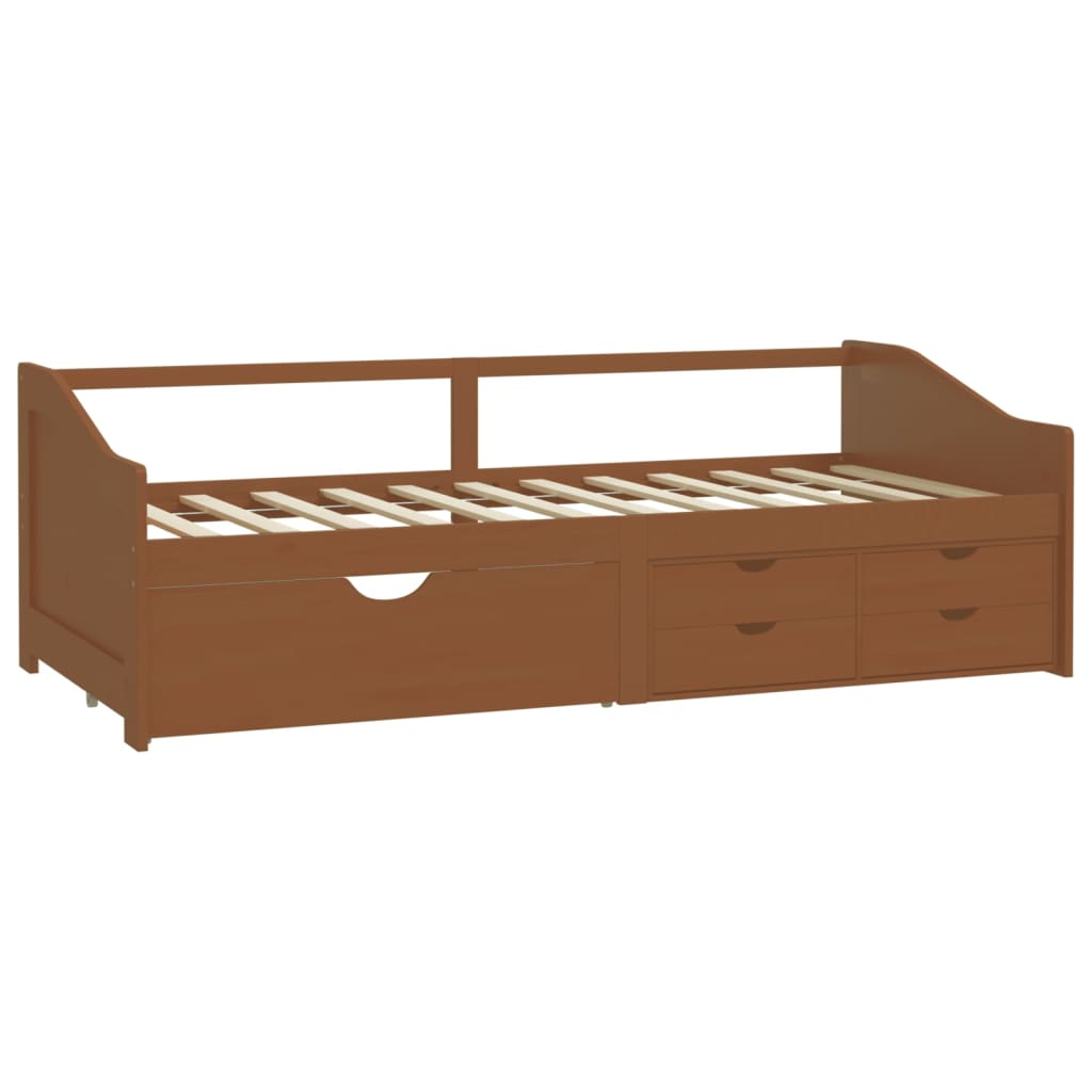 Day Bed | Honey Brown | Solid Pine wood
