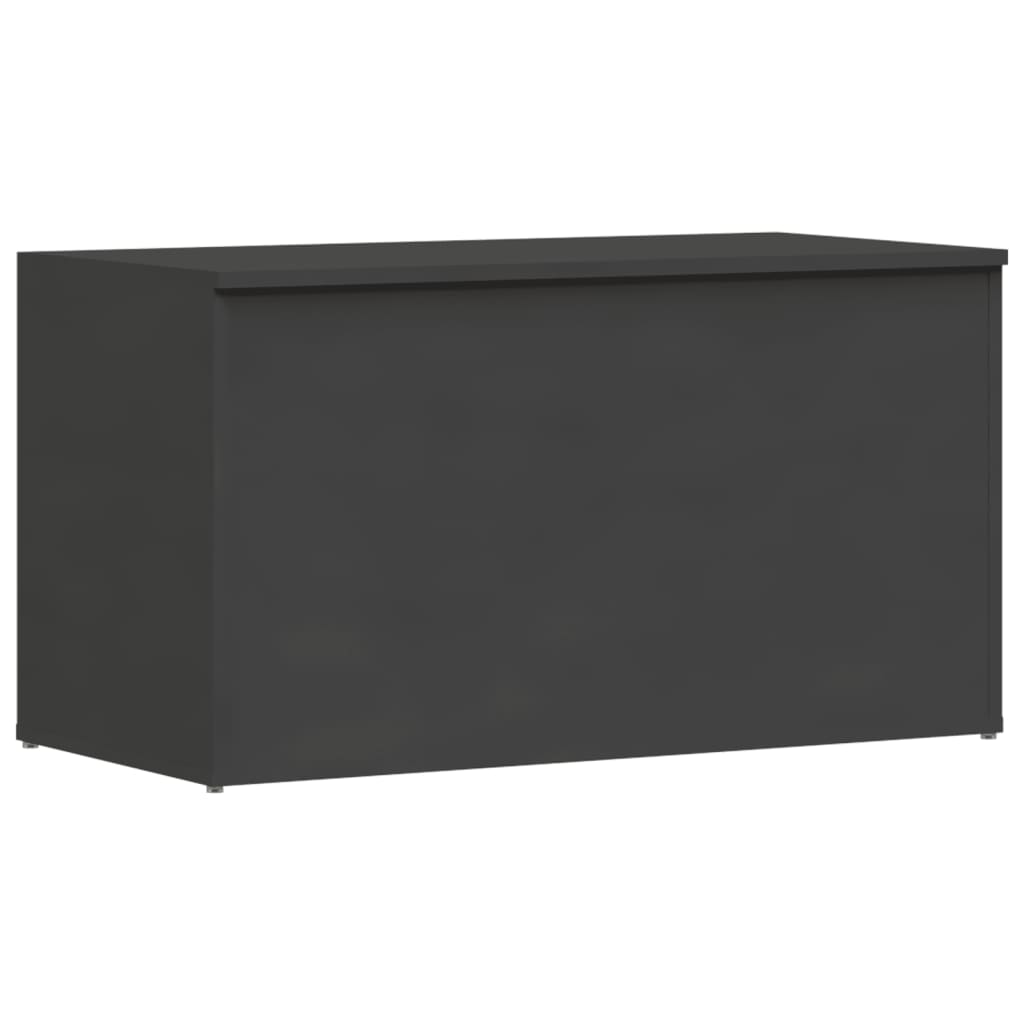 vidaXL Storage Chest Grey 84x42x46 cm Engineered Wood