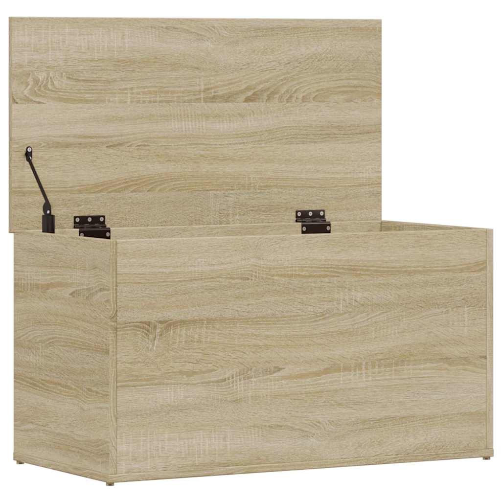 803059 vidaXL Storage Chest Sonoma Oak 84x42x46 cm Engineered Wood