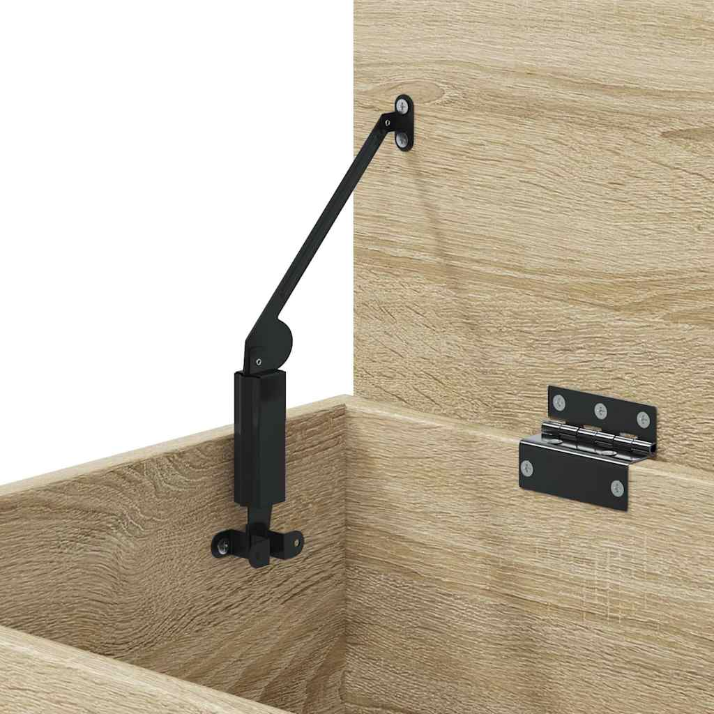 803059 vidaXL Storage Chest Sonoma Oak 84x42x46 cm Engineered Wood