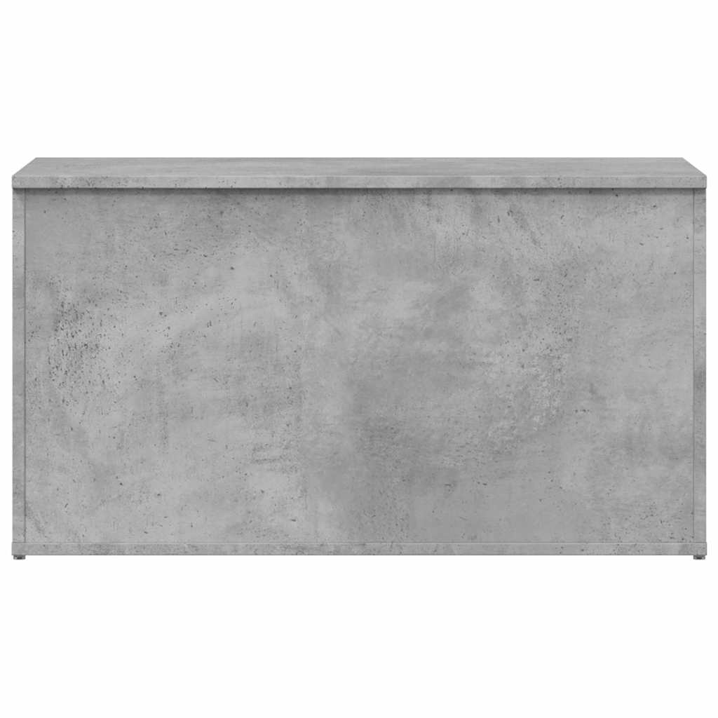 803060 vidaXL Storage Chest Concrete Grey 84x42x46 cm Engineered Wood