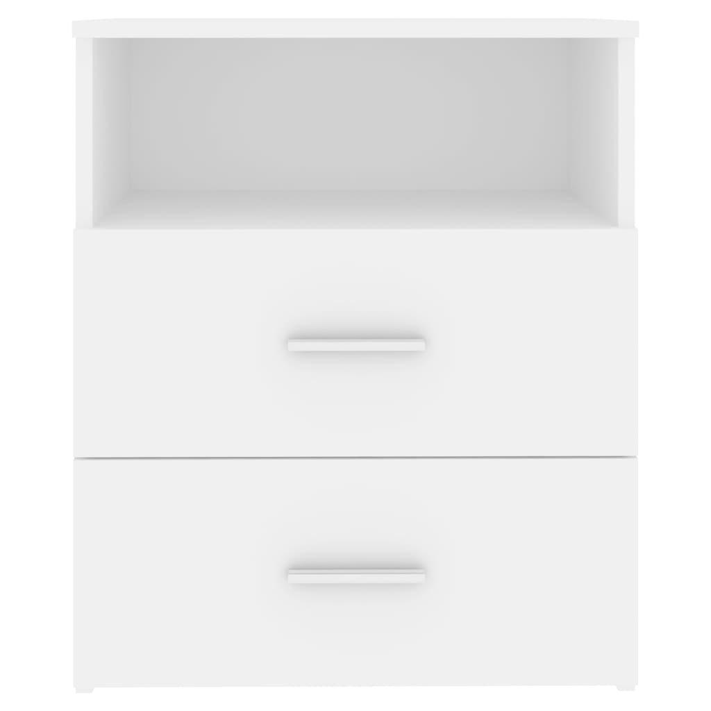 vidaXL Bed Cabinet White 50x32x60 cm