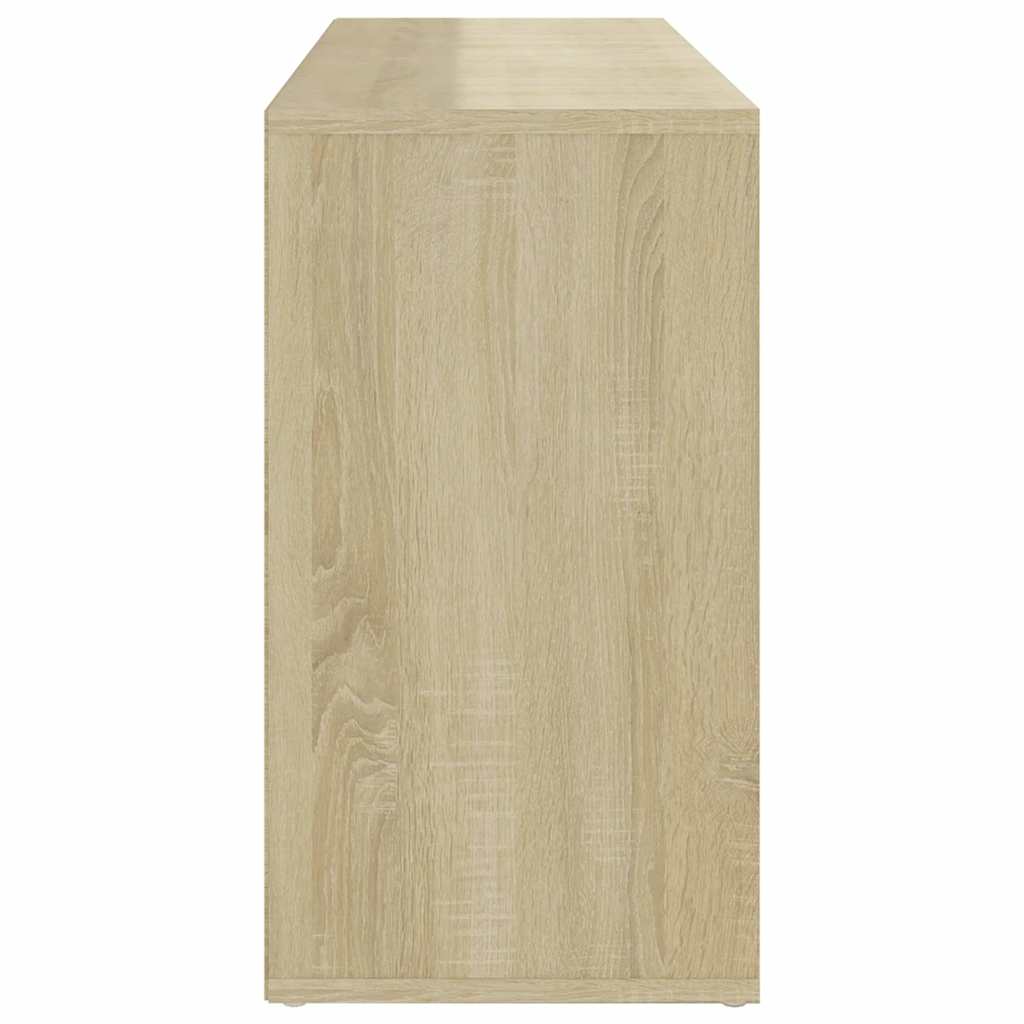 803293 vidaXL Shoe Bench Sonoma Oak 103x30x55 cm Engineered Wood