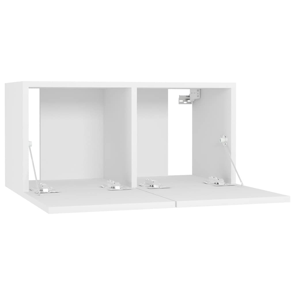 TV Cabinet | White | Engineered wood | 60x30x30 cm | TV Cabinet