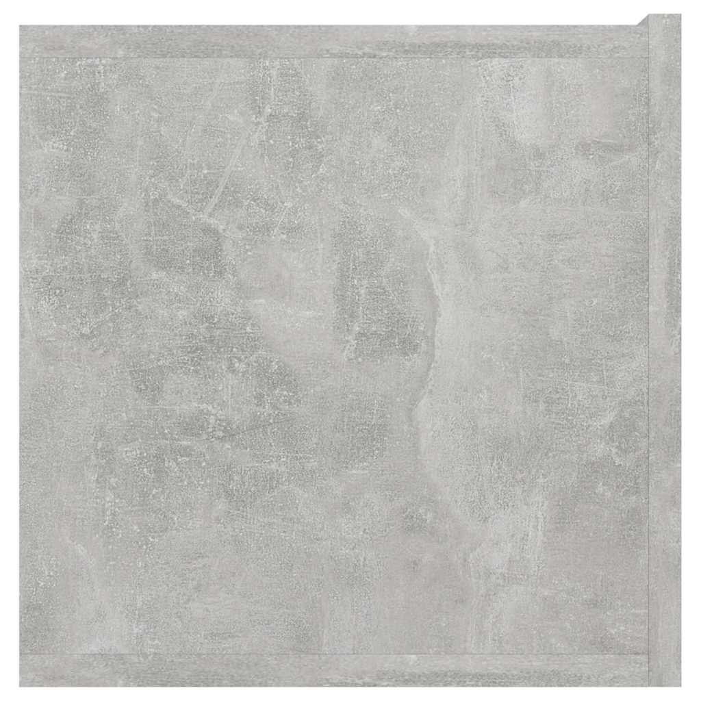 804521 vidaXL 2 Piece Hanging TV Cabinet Set Concrete Grey 60x30x30 cm