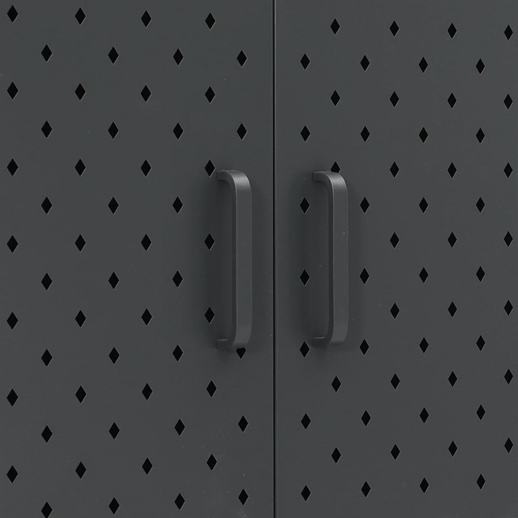 Highboard Anthracite 80x35x135 cm Steel