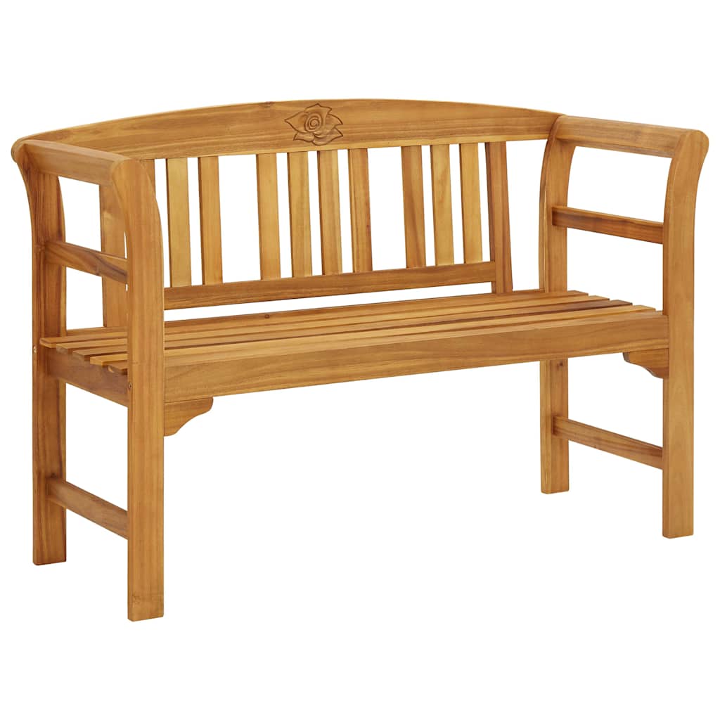 Rose Bench 1 -Seater 114 cm Solid acacia wood Natural