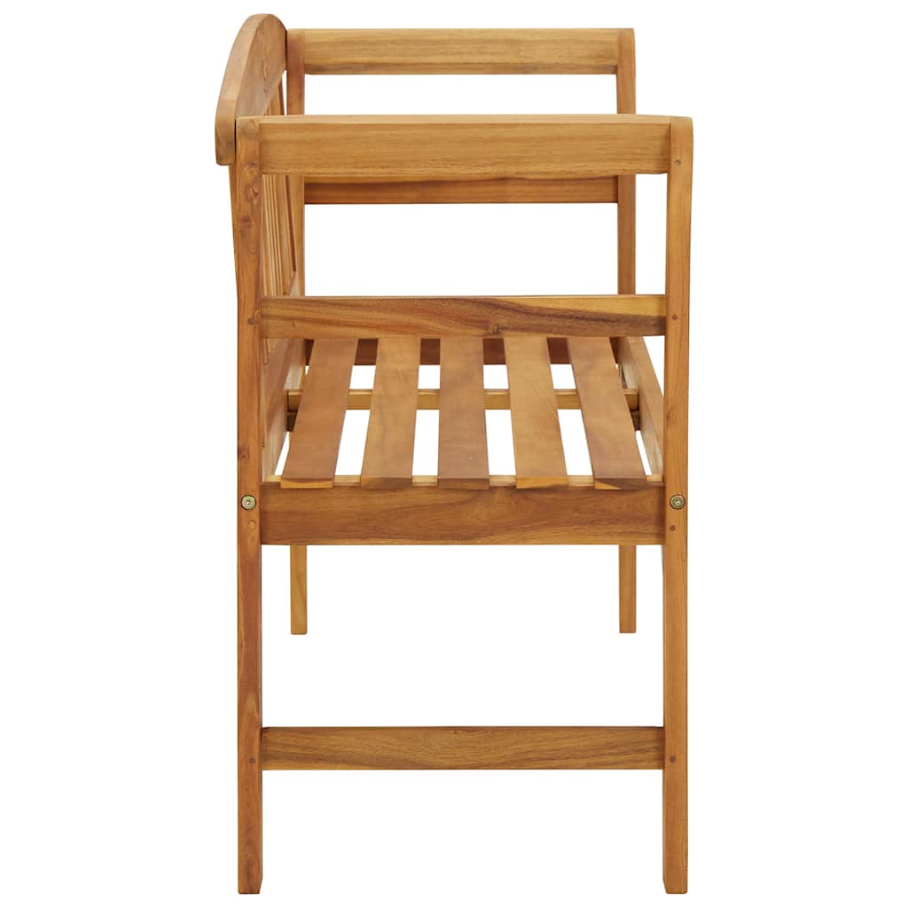 Rose Bench 1 -Seater 114 cm Solid acacia wood Natural