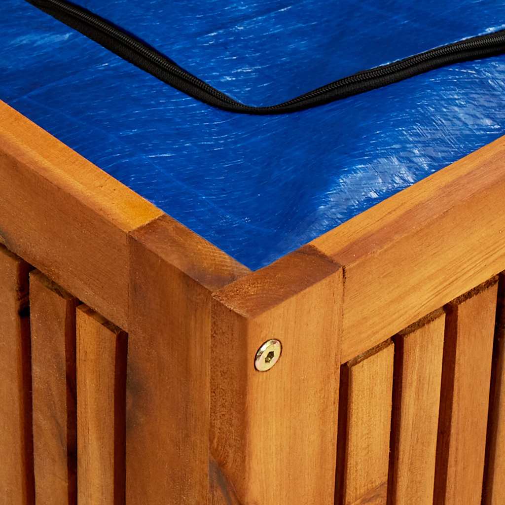 Garden Storage Box 175x50x58 cm Solid Acacia Wood