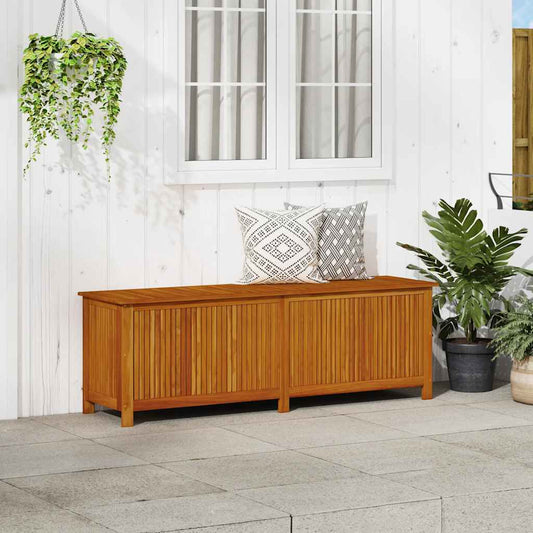 Garden Storage Box 175x50x58 cm Solid Acacia Wood