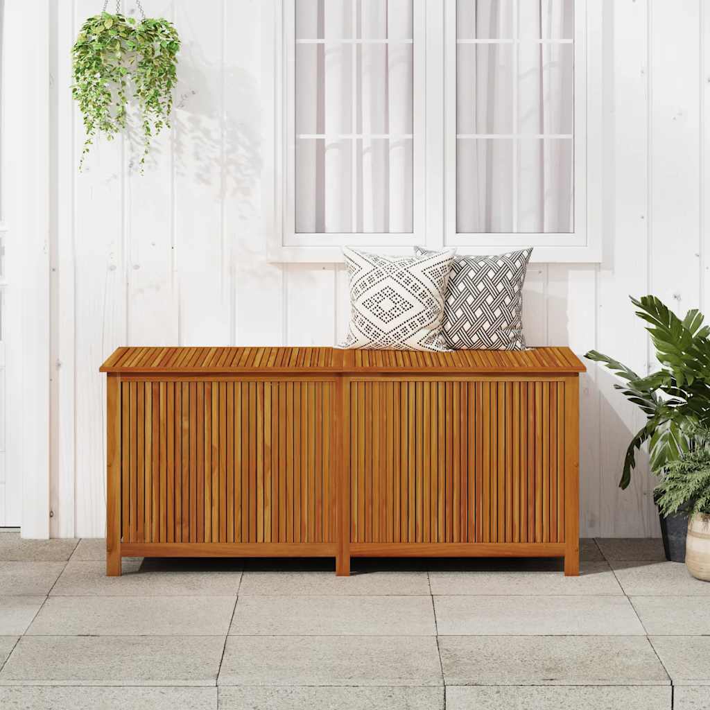 Garden Storage Box 175x80x75 cm Solid Acacia Wood