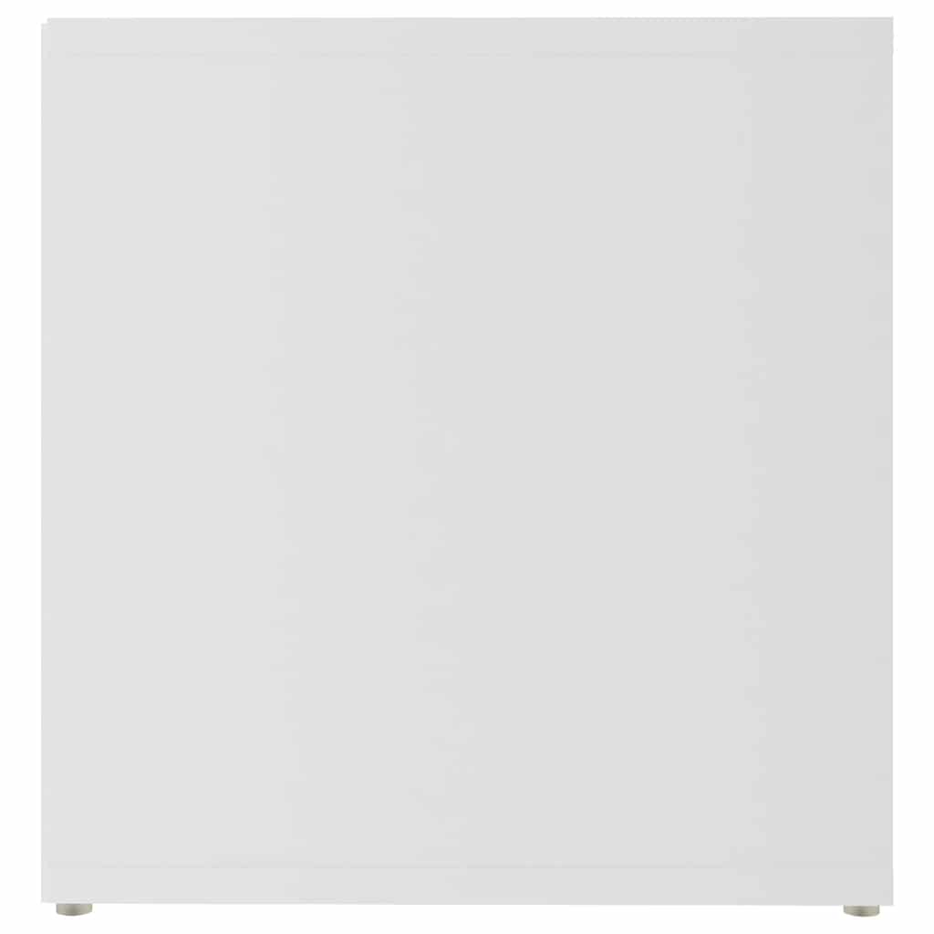 2 Piece TV Cabinet Set White 72x35x36,5 cm Engineered Wood