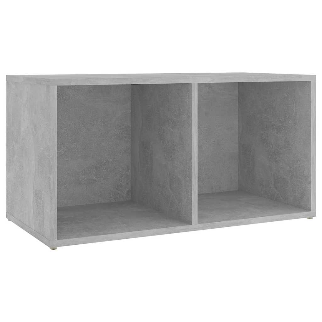 2 Piece TV Cabinet Set Concrete Grey 72x35x36,5 cm Engineered Wood