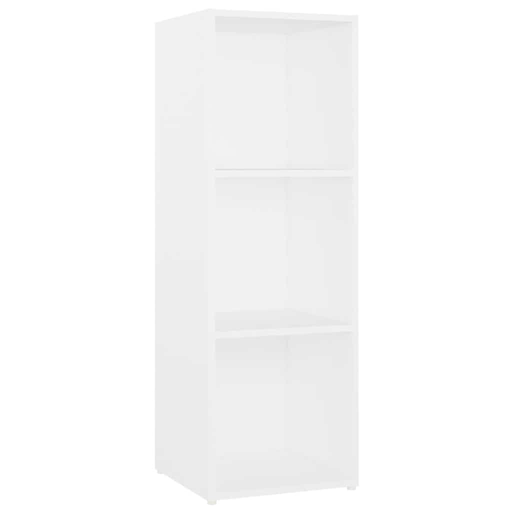 TV Cabinets 2 pcs White 107x35x37 cm Engineered Wood