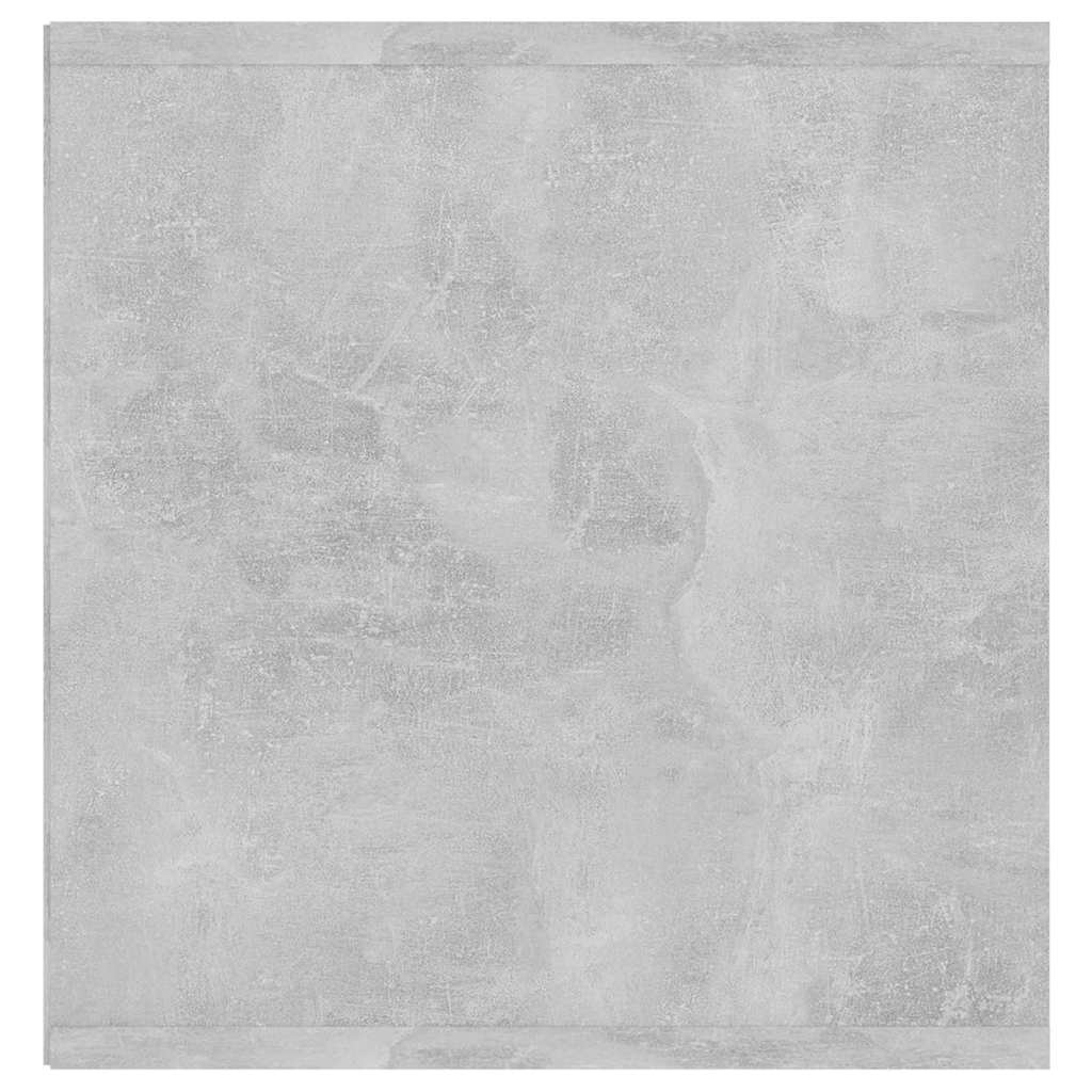 2 Piece TV Cabinet Set Concrete Grey 107x35x37 cm Engineered Wood
