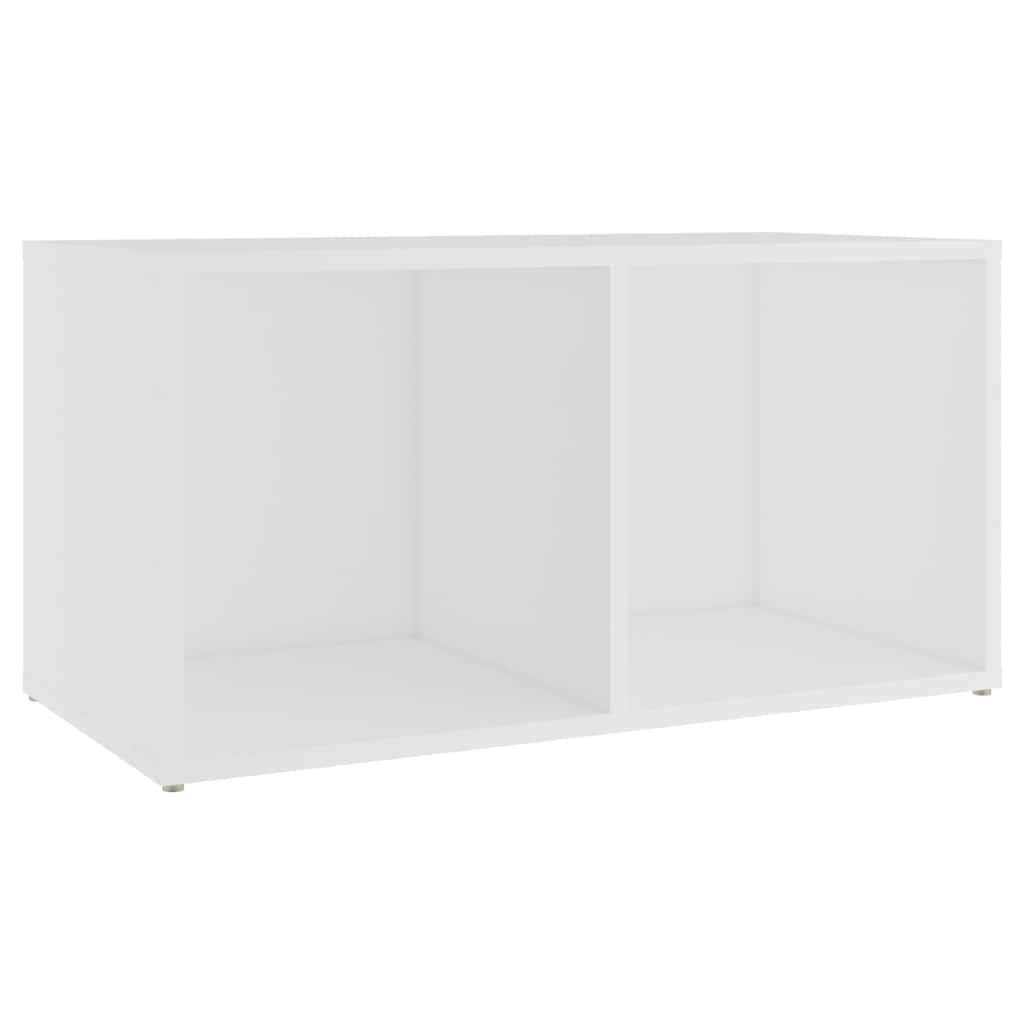2 Piece TV Cabinet Set White 72x35x36,5 cm Engineered Wood