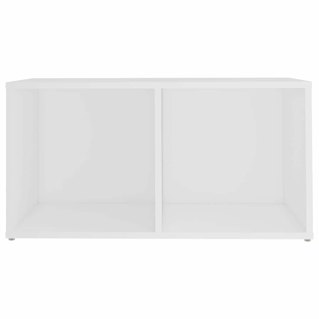 2 Piece TV Cabinet Set White 72x35x36,5 cm Engineered Wood