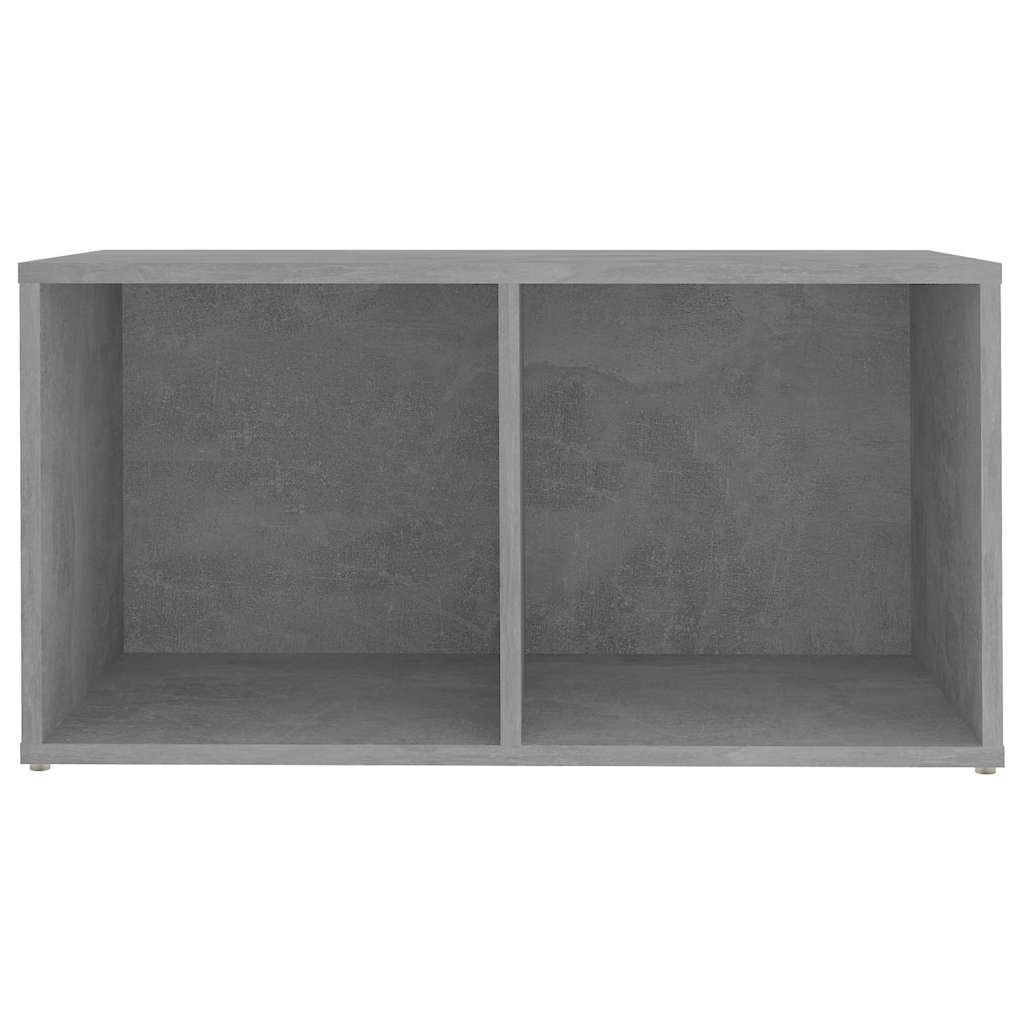 2 Piece TV Cabinet Set Concrete Grey 72x35x36,5 cm Engineered Wood
