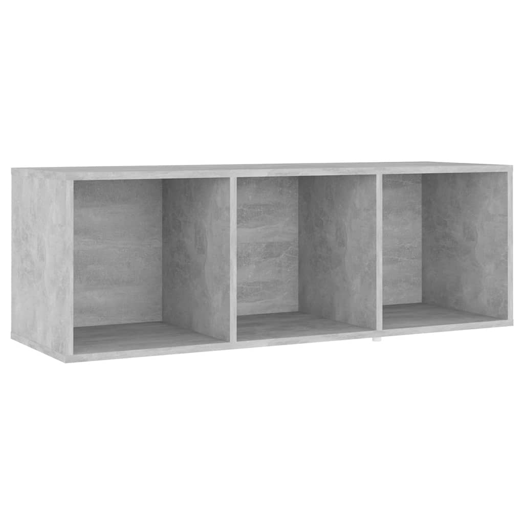 3 Piece TV Cabinet Set Concrete Grey 107x35x37 cm Engineered Wood