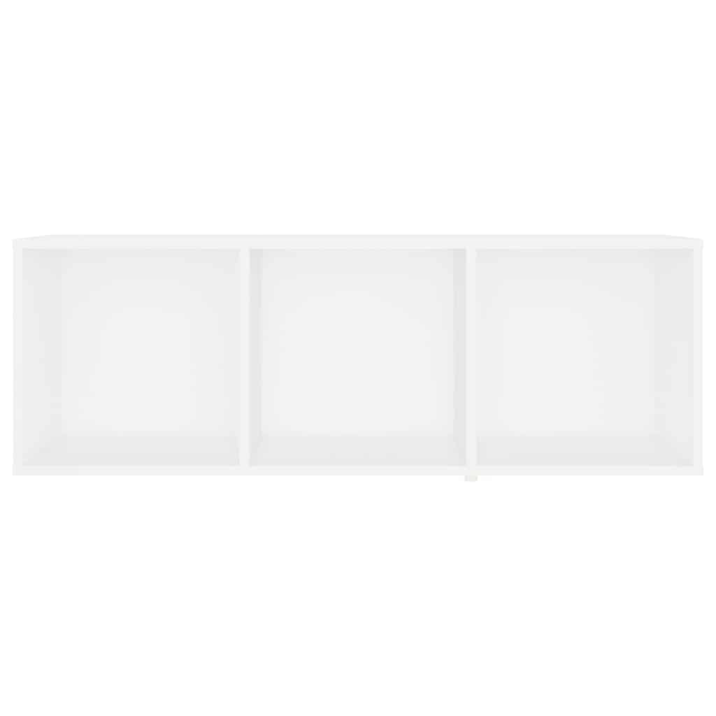 4 Piece TV Cabinet Set White 107x35x37 cm Engineered Wood