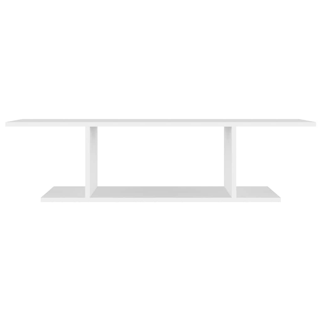 806980 vidaXL Wall Mounted TV Cabinet White 103x30x26,5 cm