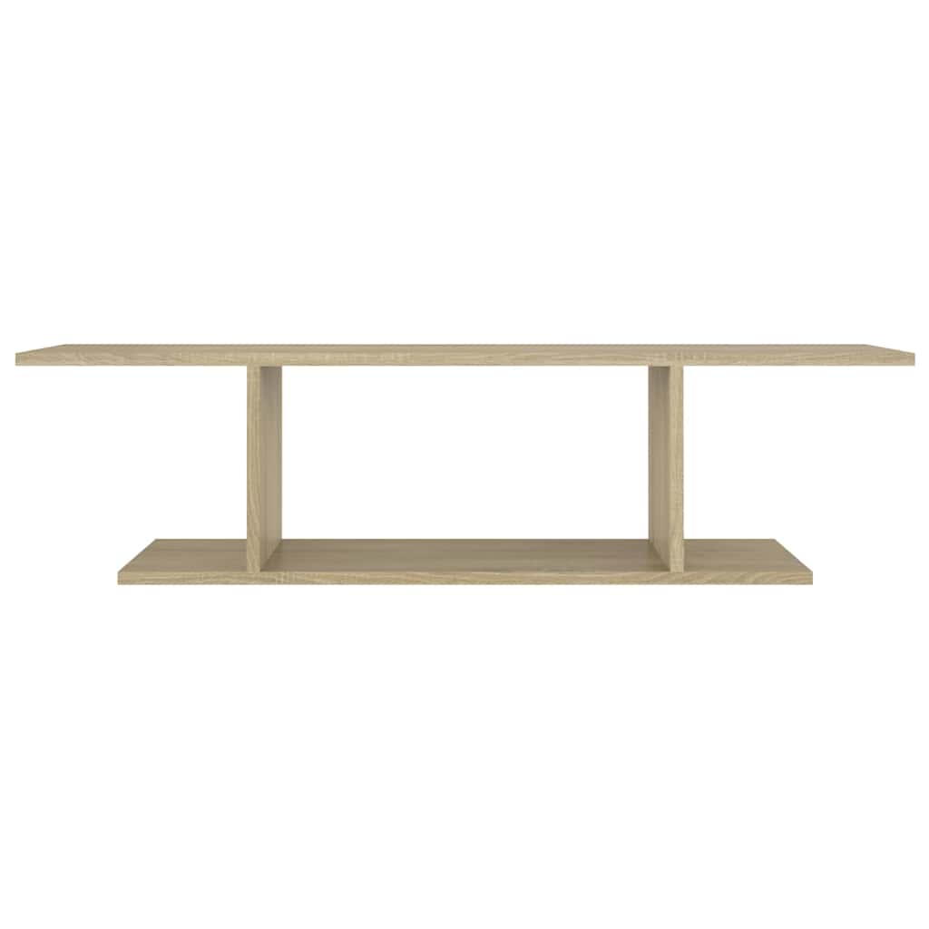 806983 vidaXL Wall Mounted TV Cabinet Sonoma Oak 103x30x26,5 cm