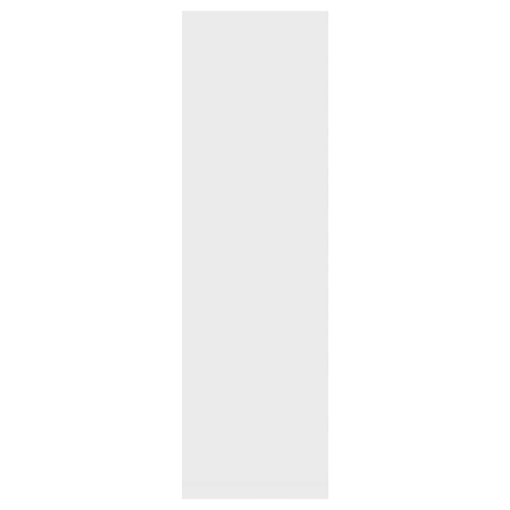 807214 vidaXL Wall Shelves 2 pcs White 50x15x50 cm Engineered Wood