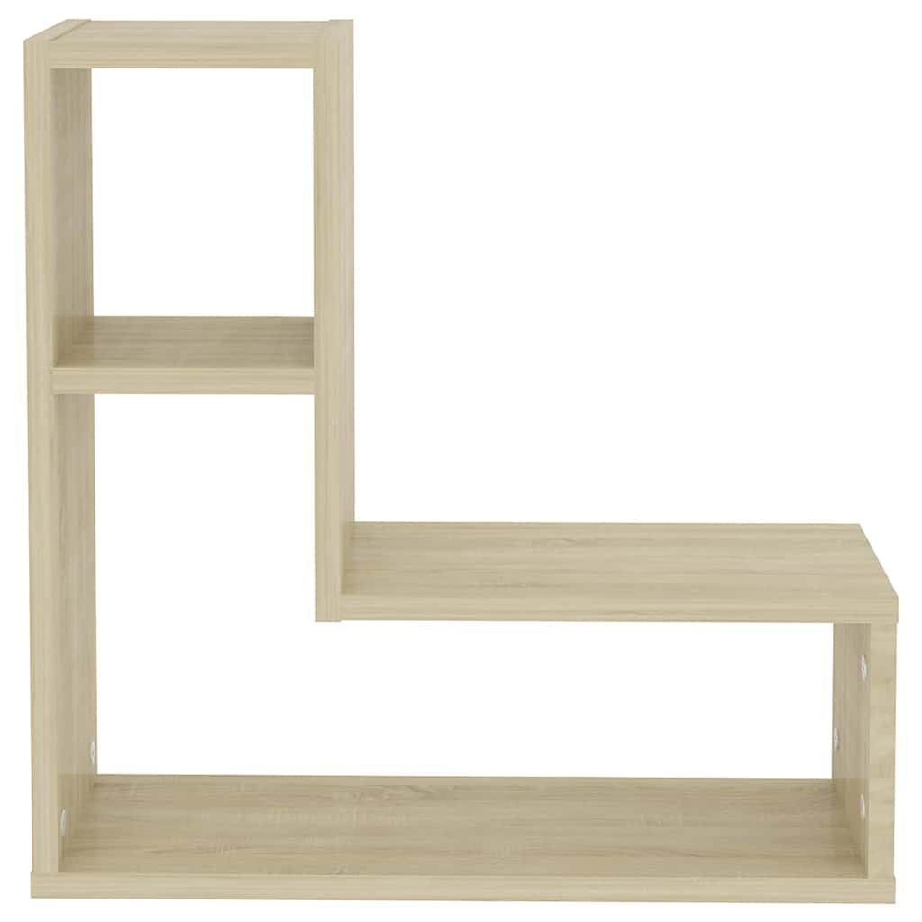 807217 vidaXL Wall Shelves 2 pcs Sonoma Oak 50x15x50 cm Engineered Wood