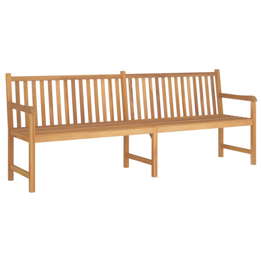 Garden Bench | Warm Teak Wood | Fine Sanded Teak Hardwood | Large